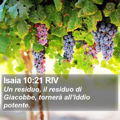 Isaia 10:21 RIV Bible Verse Image