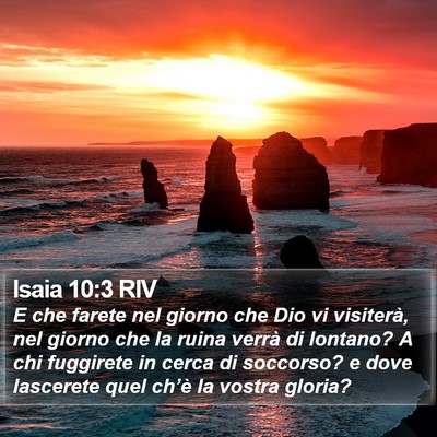 Isaia 10:3 RIV Bible Verse Image