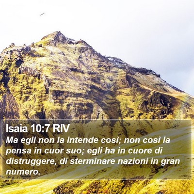 Isaia 10:7 RIV Bible Verse Image