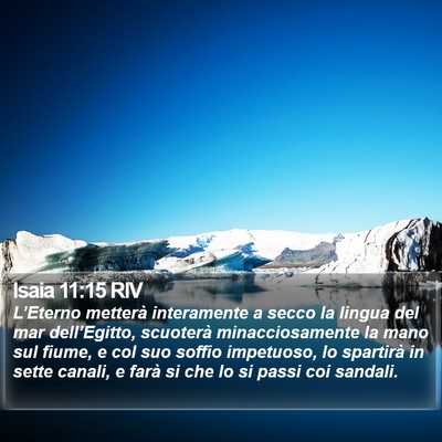 Isaia 11:15 RIV Bible Verse Image