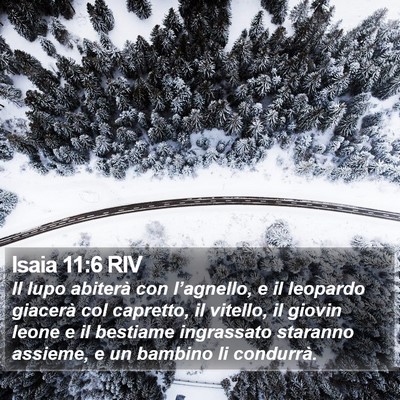 Isaia 11:6 RIV Bible Verse Image