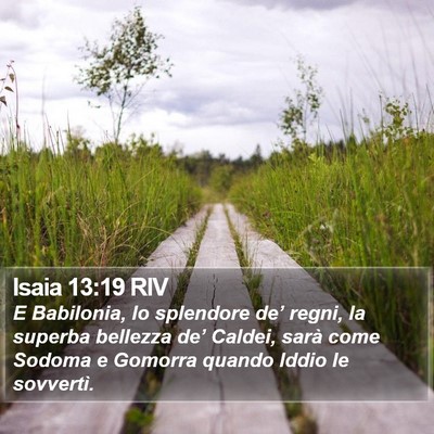 Isaia 13:19 RIV Bible Verse Image