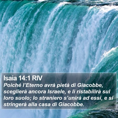 Isaia 14:1 RIV Bible Verse Image