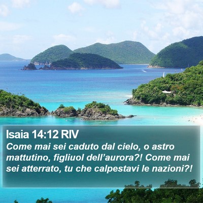 Isaia 14:12 RIV Bible Verse Image