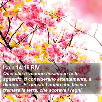 Isaia 14:16 RIV Bible Verse Image