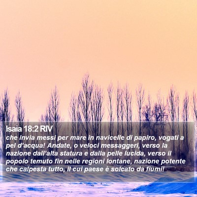 Isaia 18:2 RIV Bible Verse Image