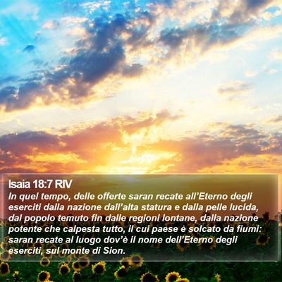 Isaia 18:7 RIV Bible Verse Image