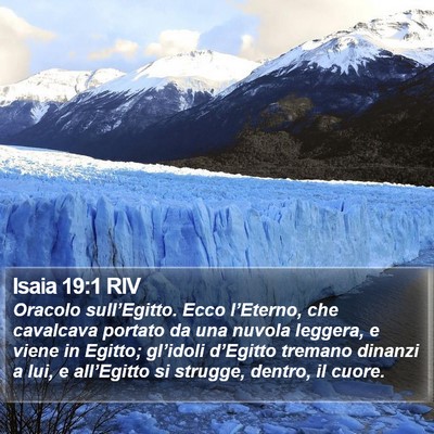 Isaia 19:1 RIV Bible Verse Image