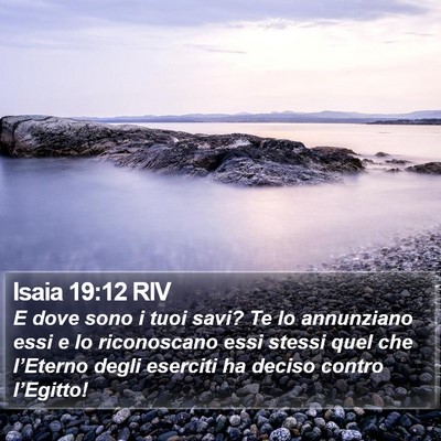 Isaia 19:12 RIV Bible Verse Image