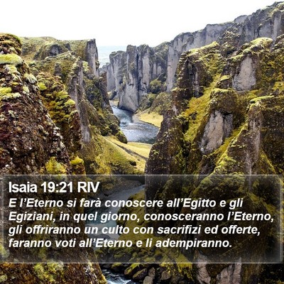 Isaia 19:21 RIV Bible Verse Image