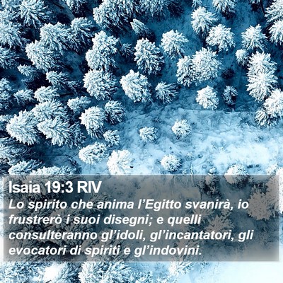 Isaia 19:3 RIV Bible Verse Image