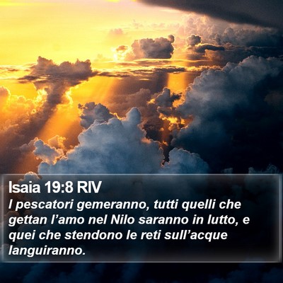 Isaia 19:8 RIV Bible Verse Image