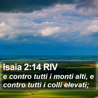 Isaia 2:14 RIV Bible Verse Image