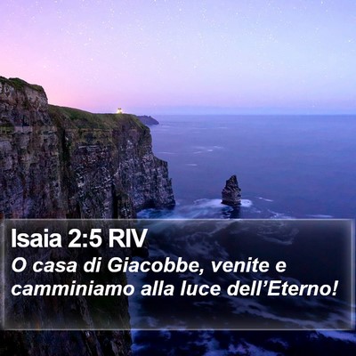 Isaia 2:5 RIV Bible Verse Image