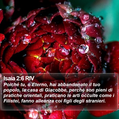 Isaia 2:6 RIV Bible Verse Image