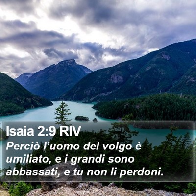 Isaia 2:9 RIV Bible Verse Image