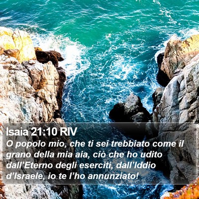 Isaia 21:10 RIV Bible Verse Image