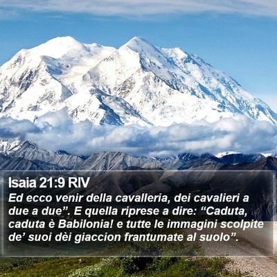 Isaia 21:9 RIV Bible Verse Image