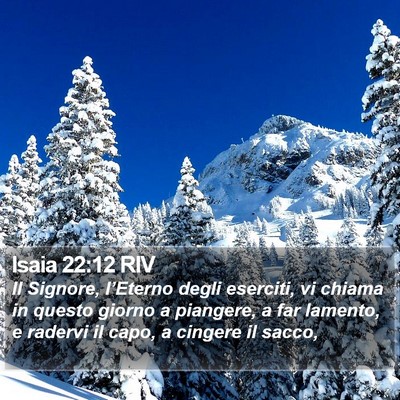 Isaia 22:12 RIV Bible Verse Image