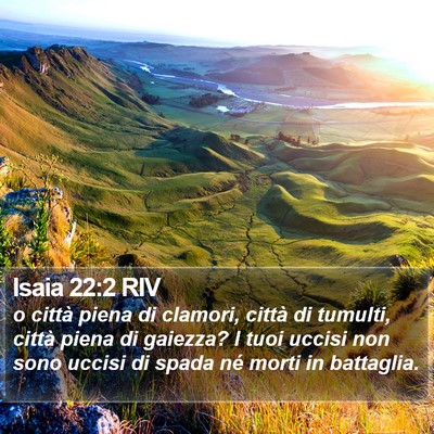 Isaia 22:2 RIV Bible Verse Image