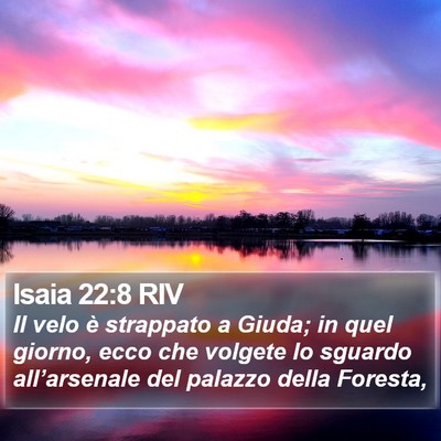 Isaia 22:8 RIV Bible Verse Image