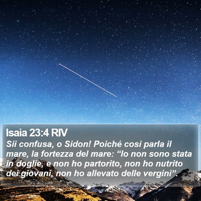 Isaia 23:4 RIV Bible Verse Image