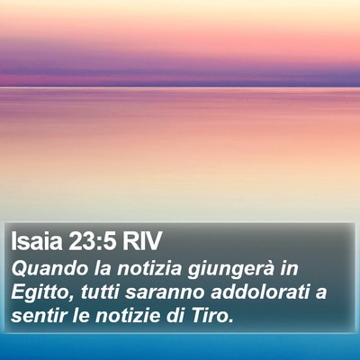 Isaia 23:5 RIV Bible Verse Image
