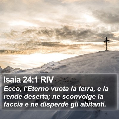 Isaia 24:1 RIV Bible Verse Image