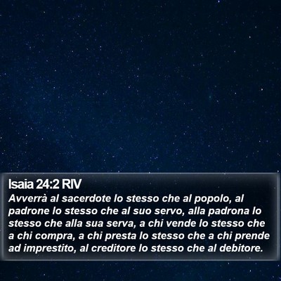 Isaia 24:2 RIV Bible Verse Image