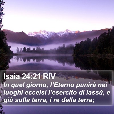 Isaia 24:21 RIV Bible Verse Image