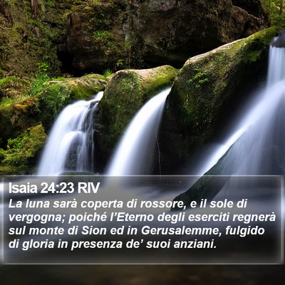 Isaia 24:23 RIV Bible Verse Image