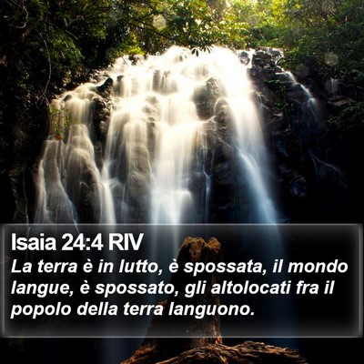 Isaia 24:4 RIV Bible Verse Image