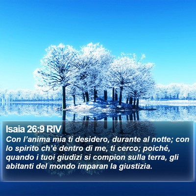Isaia 26:9 RIV Bible Verse Image