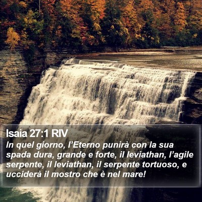 Isaia 27:1 RIV Bible Verse Image