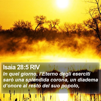 Isaia 28:5 RIV Bible Verse Image