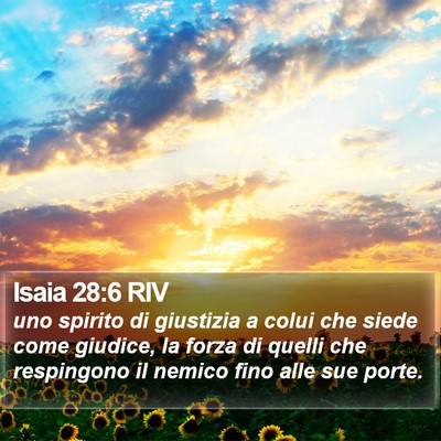 Isaia 28:6 RIV Bible Verse Image