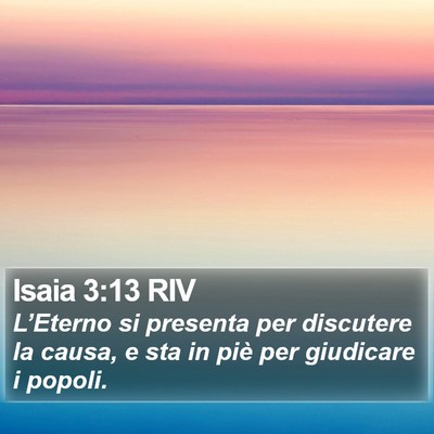 Isaia 3:13 RIV Bible Verse Image