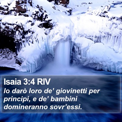 Isaia 3:4 RIV Bible Verse Image