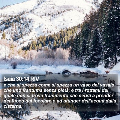 Isaia 30:14 RIV Bible Verse Image