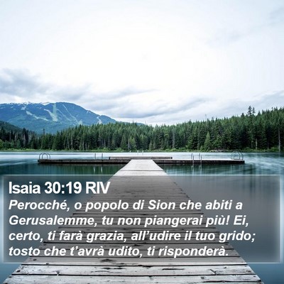 Isaia 30:19 RIV Bible Verse Image
