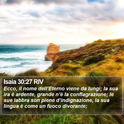 Isaia 30:27 RIV Bible Verse Image