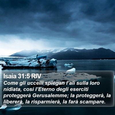 Isaia 31:5 RIV Bible Verse Image