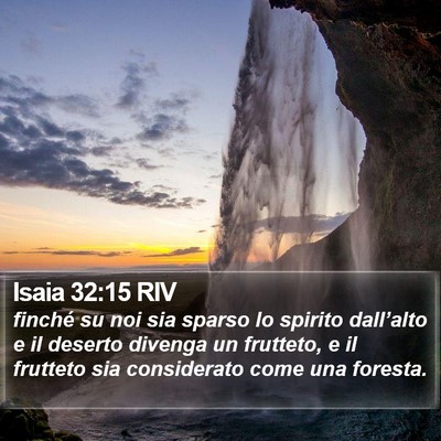 Isaia 32:15 RIV Bible Verse Image