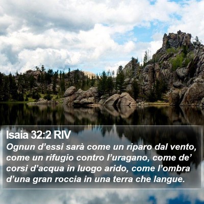 Isaia 32:2 RIV Bible Verse Image