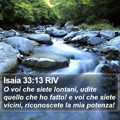 Isaia 33:13 RIV Bible Verse Image
