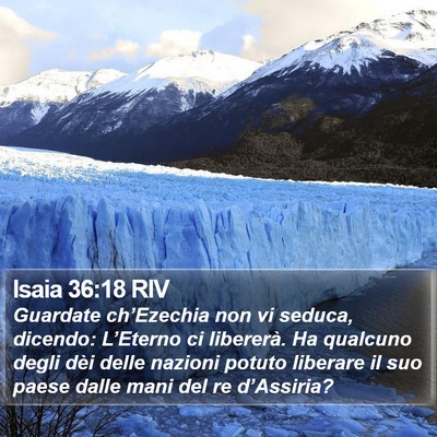 Isaia 36:18 RIV Bible Verse Image