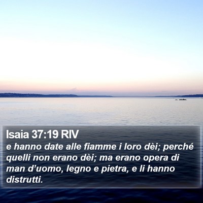 Isaia 37:19 RIV Bible Verse Image