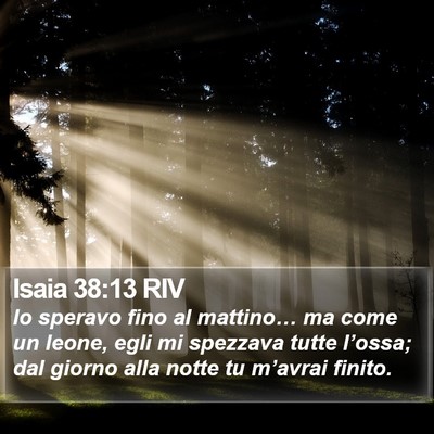 Isaia 38:13 RIV Bible Verse Image