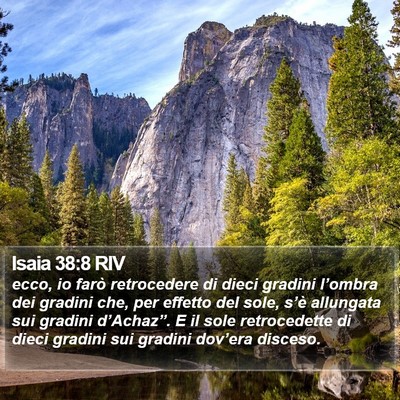 Isaia 38:8 RIV Bible Verse Image