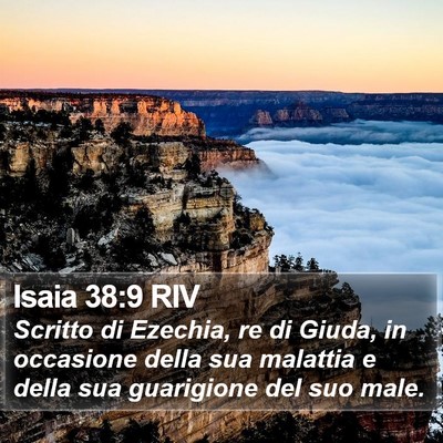 Isaia 38:9 RIV Bible Verse Image